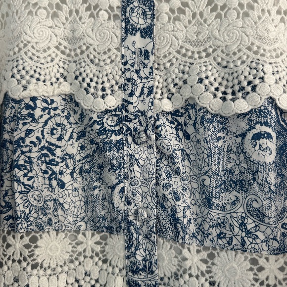 Tuckernuck Blue and White Long Sleeve Dress - Picture 8 of 10